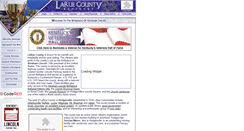 Desktop Screenshot of laruecounty.org